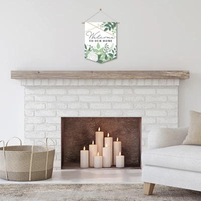 Big Dot Of Happiness Boho Botanical - Outdoor Home Decorations - Double-Sided Greenery Party Garden Flag - 12 X 15.25 Inches - Image 6