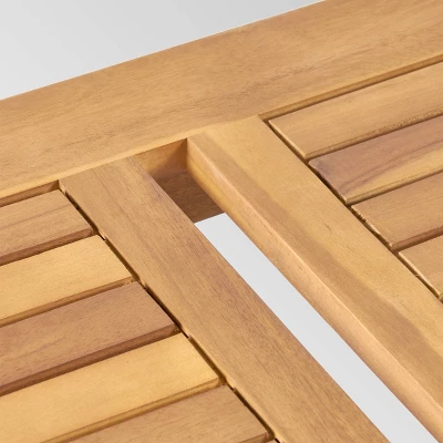 Caydon 8pc Acacia Wood Chat Set - Brown Patina/Cream - Christopher Knight Home - Image 5