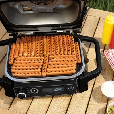 Ninja Woodfire Outdoor Grill & Smoker, 7-in-1 Master Grill, BBQ Smoker And Air Fryer With Woodfire Technology - OG701 - Image 8