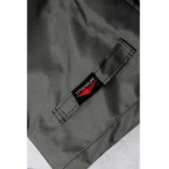 Titanium UV Resistant Outdoor Dining Cover 25.5" X 28" X 29"/42" Dark Gray By Shield