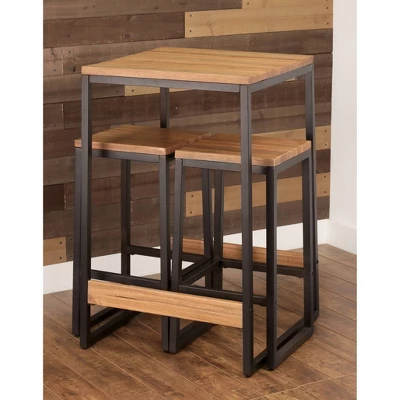 Berlin 3pc Patio Bistro Set - Merry Products - Image 2