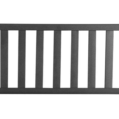 Outsunny 50" Garden Park Bench, Slatted Steel Outdoor Decorative Loveseat For Patio Lawn - Image 5