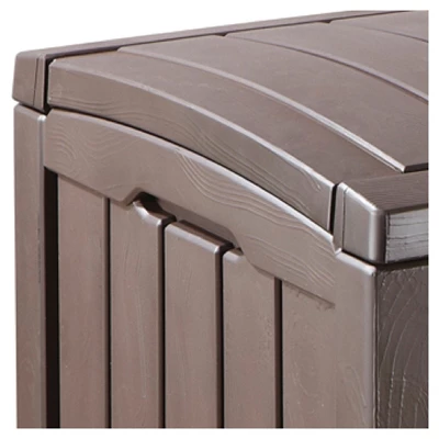 Glenwood 101 Gallon Outdoor Storage Box - Brown - Keter - Image 7