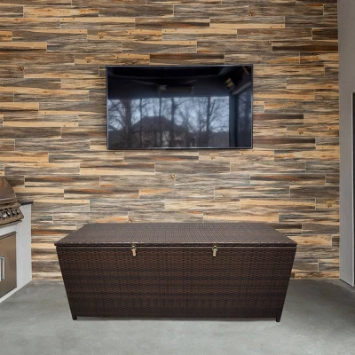 Oakland Living 113gal Outdoor Patio Storage Box