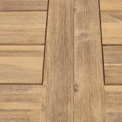 Horton 6pc Acacia Wood/Wicker Patio Dining Set - Brown/Cream - Christopher Knight Home - Image 3