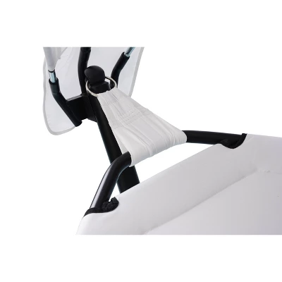 Sea Breeze Luxury Steel Frame Lounger With Canopy - Blue Wave - Image 5