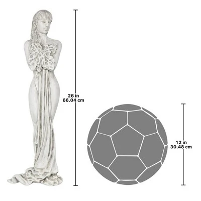 Design Toscano Darcy's Drape Wall Sculpture - Image 6