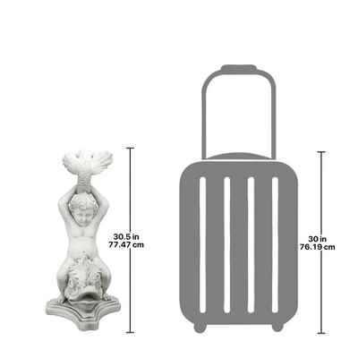 Design Toscano Boy On Dolphin Classical Garden Statue - Image 5