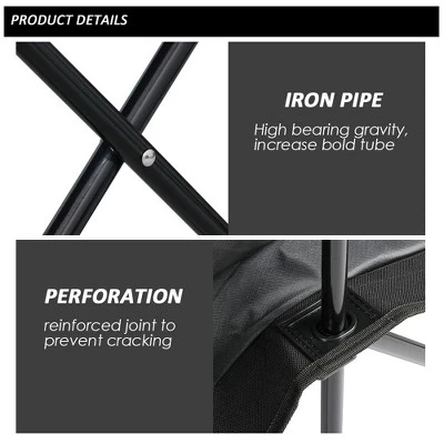 Yaheetech 6 Seats Portable Folding Bench For Sports Camping - Image 4