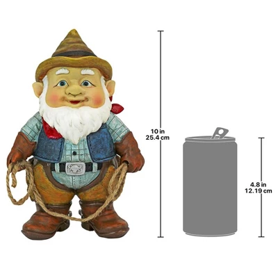 Design Toscano Country Cowboy Klaus Garden Gnome Statue - Image 5
