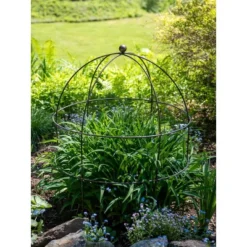 Gardeners Supply Company Jardin Bird Cage Plant Support | Large Sturdy Grow-Through Steel Flower Support Trellis And Garden Decor | Best To Support