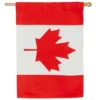 Evergreen Canada Suede House Flag 28 X 44 Inches Outdoor Decor For Homes And Gardens