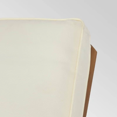 Ariana 3pc Acacia Wood Chaise Lounge Set - Teak/Cream - Christopher Knight Home - Image 5