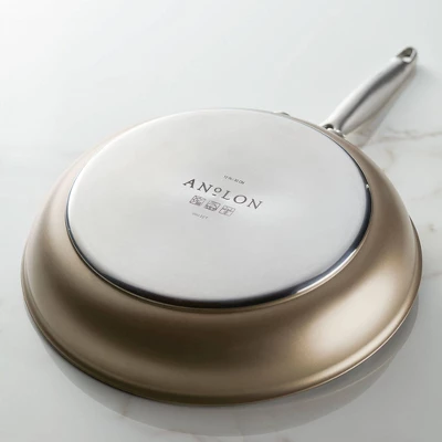 Anolon Ascend 12" Hard Anodized Nonstick Frying Pan Bronze - Image 2