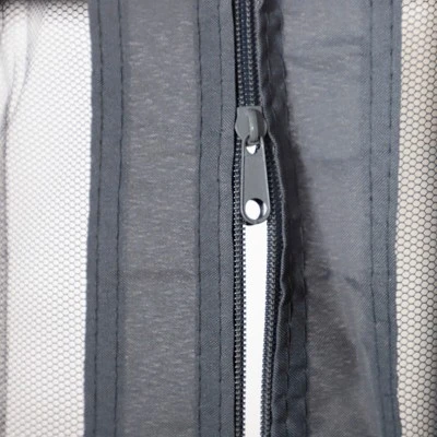 Outsunny Patio Gazebo 10' X 10' Outdoor Soft Top Canopy Tent With Zippered Mesh Sidewalls, Privacy Curtains, Netting - Image 5