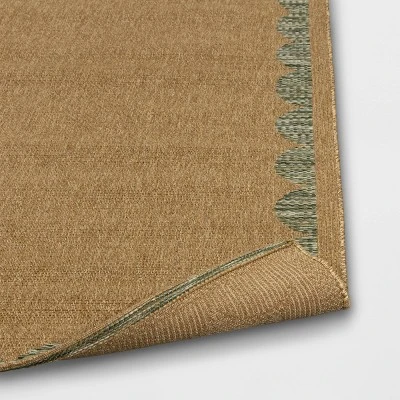 Grid Rectangular Flat Woven Outdoor Area Rug - Threshold™ - Image 3