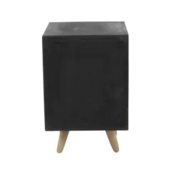 FIBER CLAY WOOD ACCENT TABLE 16W 21H - Olivia & May